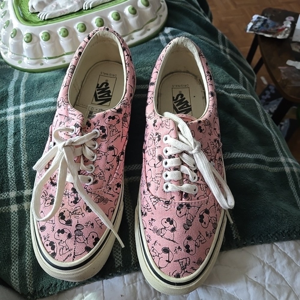 Vans Pink Cartoon Sneakers